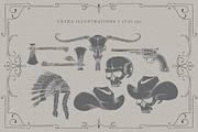 Bullhawk for Logo & Vintage Branding, a Serif Font by ilhamtaro (Thumbnail 13 of 19)