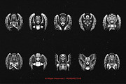 10 Bundle Dark Art Angel Eyes Women, an Illustration by Morspective (Thumbnail 6 of 7)