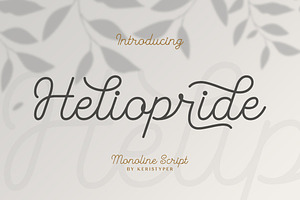 Heliopride Font