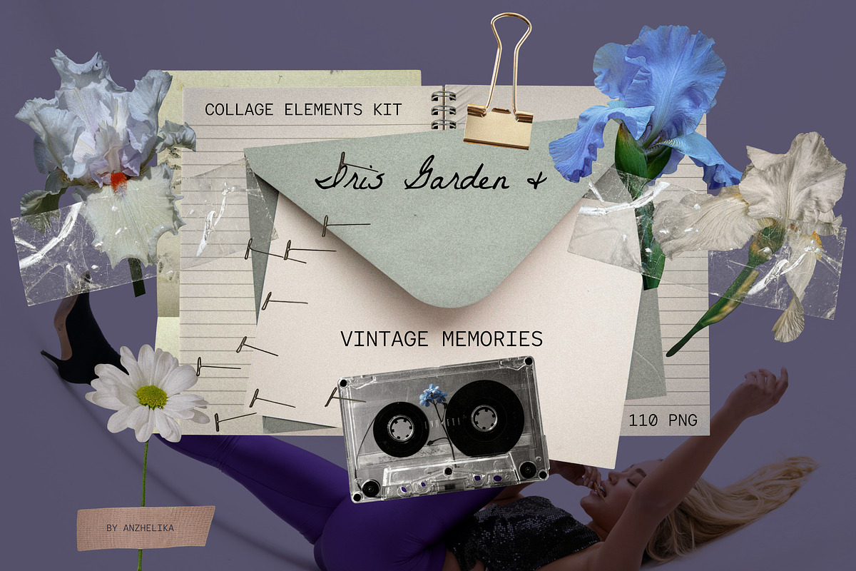 Found Objects & Vintage Memories, an Object Graphic by Anzhelika (Photo 1 of 13)