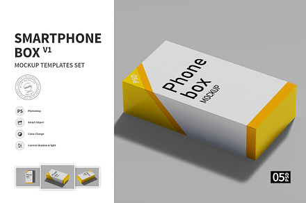 Smartphone Box vol.01 - Mockup