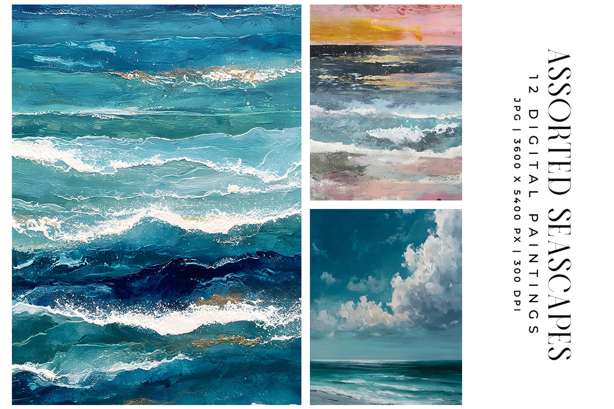 Assorted Seascapes, a Background Graphic by Digital Art Creations (Photo 4 of 7)
