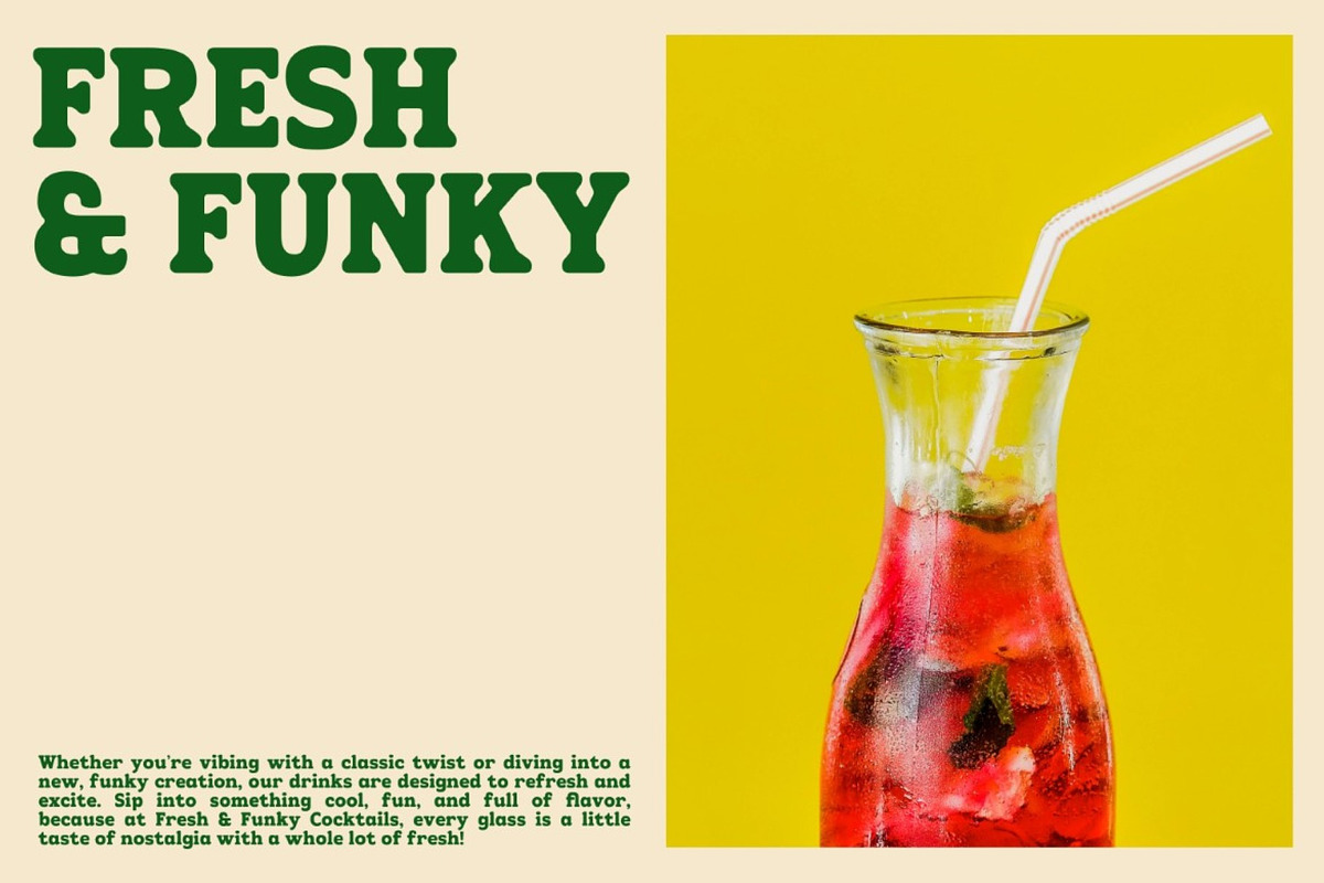 Juicy Fruti - Bold Retro Display Fon, a Serif Font by Studio Moara (Photo 10 of 10)