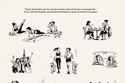 Women's Friendship: Vector Line Art, a Person Illustration by divanovskaya_nv (Thumbnail 4 of 15)