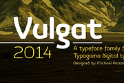 Vulgat, a Sans Serif Font by Typogama (Thumbnail 1 of 10)