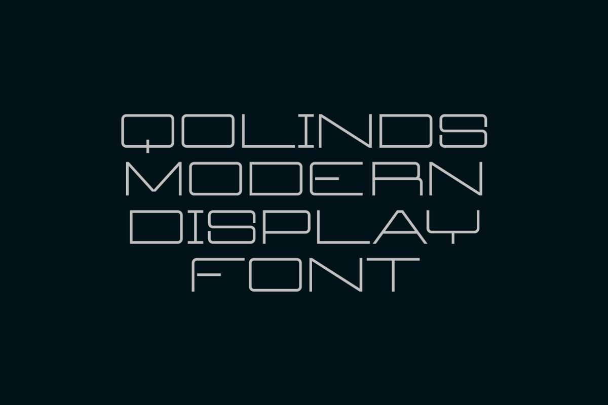 Qolinds Font, a Sans Serif Font by albert_kalingga (Photo 2 of 5)