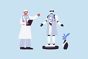 AI Medical Healthcare Illustration, a Healthcare Illustration by Jump Studio (Thumbnail 5 of 10)