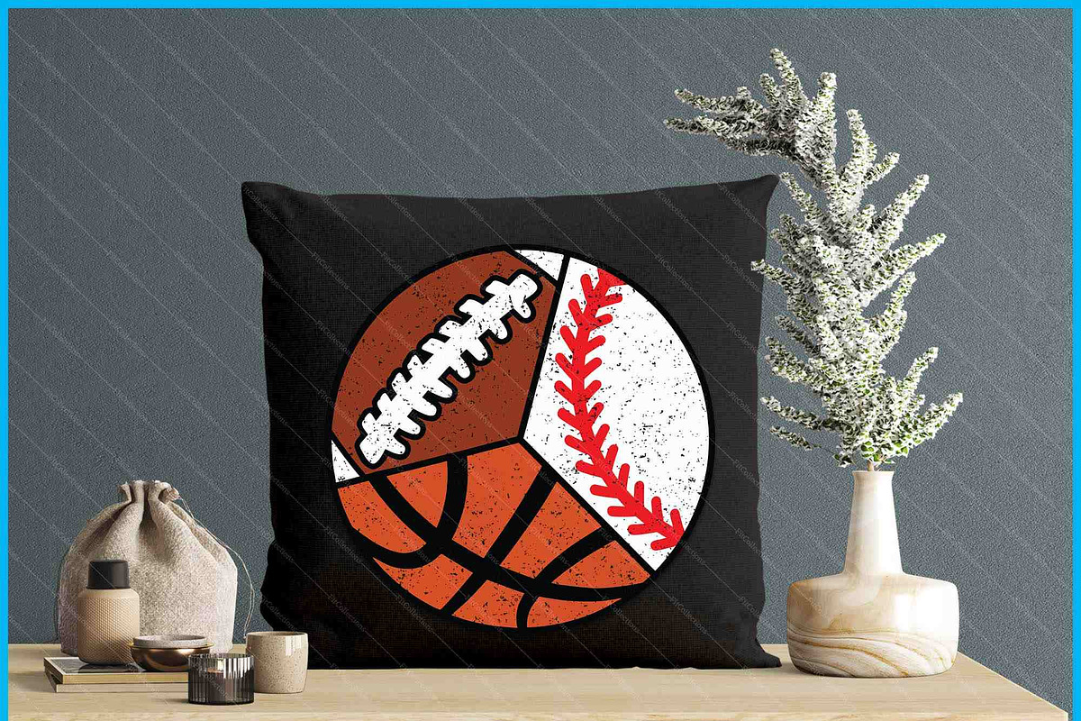 Football Baseball Basketball Player, a Graphic by Creativeusart (Photo 4 of 4)