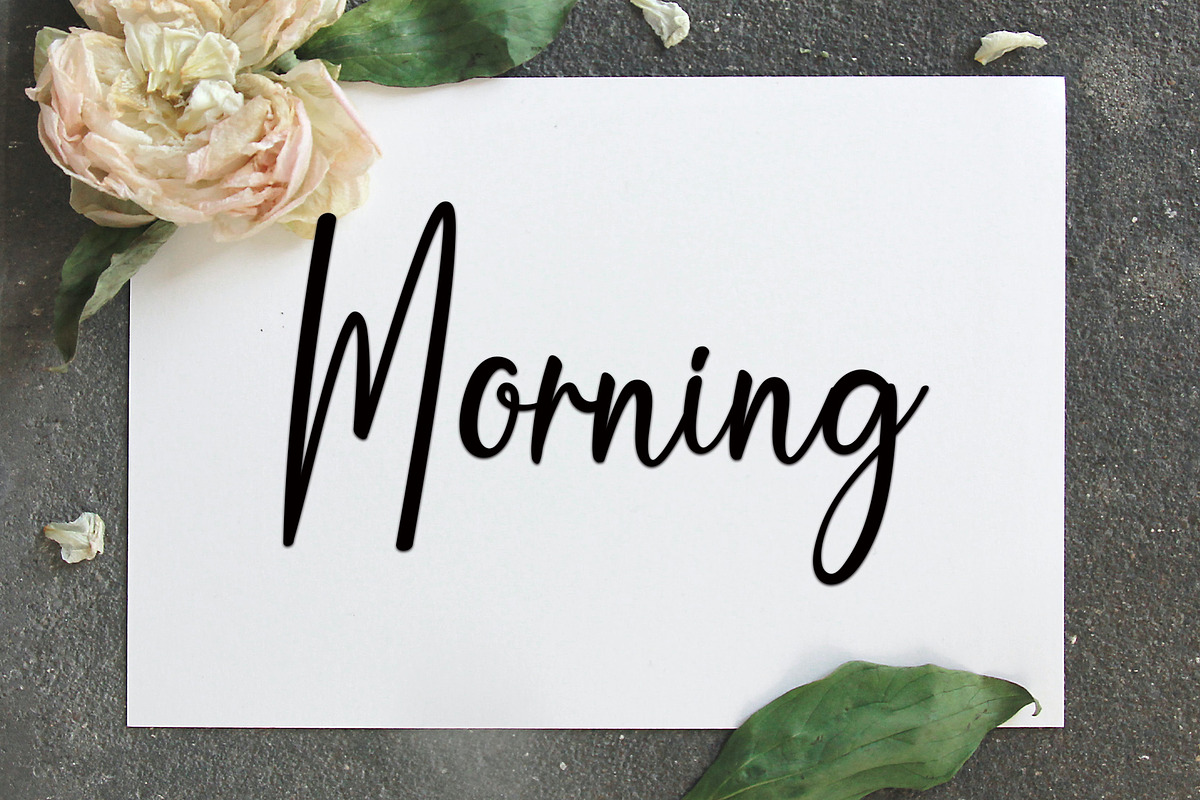 Paradise, a Handwritten Font by InermediaSTUDIO (Photo 3 of 5)