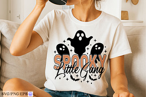 Spooky Little Gang SVG PNG T-shirt, a Graphic by mh_arif