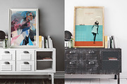 Poster Frame Mockup Set, a Print Template by Best Pixels™ (Thumbnail 3 of 7)