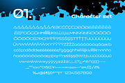 Stellar font family Exelancer Extra, a Sans Serif Font by popskraft (Thumbnail 4 of 10)
