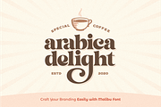 Malibu Fancy Vintage Font, a Serif Font by Sensatype (Thumbnail 10 of 15)