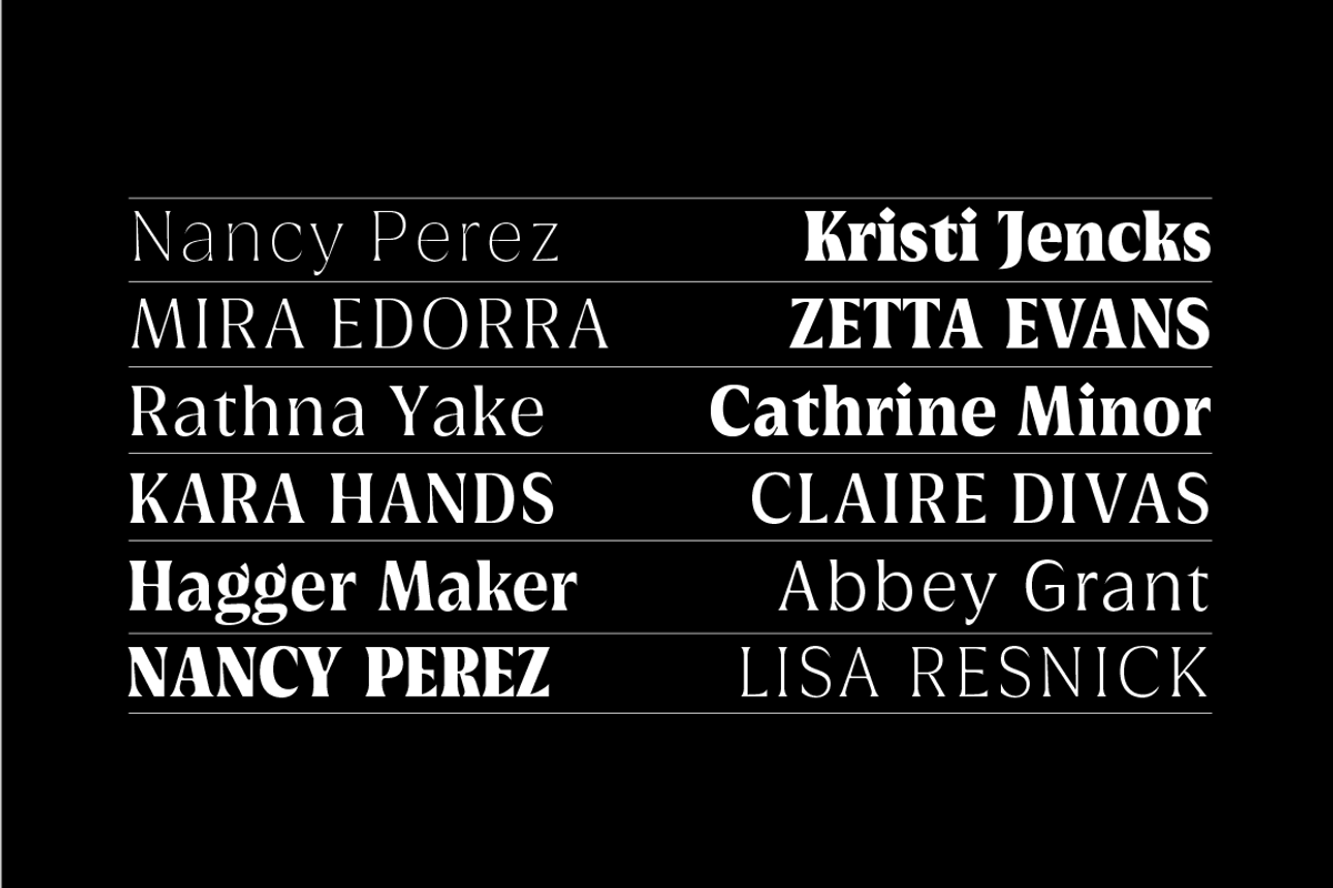 Griggs Serif, a Serif Font by Seniors (Photo 6 of 8)