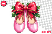 Christmas Ballet Slippers Cliparts, a Person Illustration by taramija (Thumbnail 9 of 26)