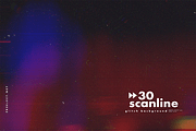 30 Scan lines Glitch Background, a Texture Graphic by freeject.net (Thumbnail 17 of 32)