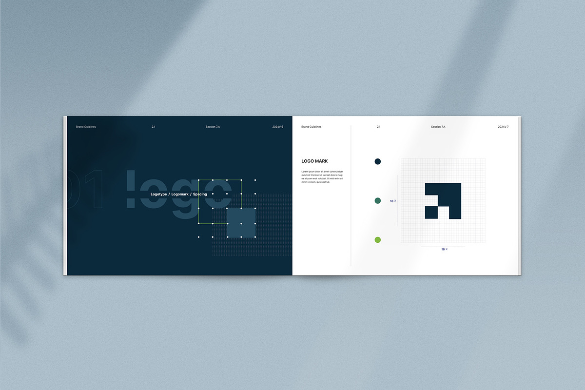 Brand Guidelines, a Brochure Template by S A N D Y (Photo 3 of 15)