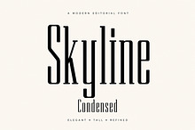 Skyline Condensed – Font