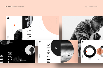 PLANETS Google Slides Template, a Presentation Template by Dima Isakov