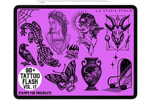 Tattoo Flash Vol. 17 - Stamp Set