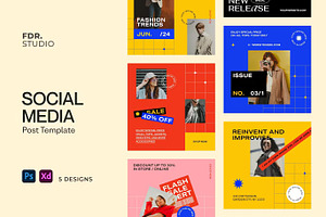 Fashion Sale Social Media Template