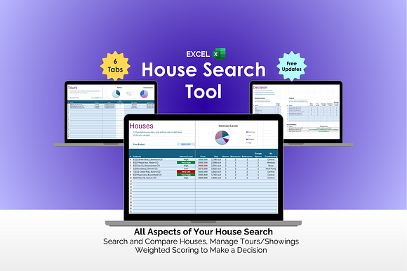 House Search Excel Tool preview 6