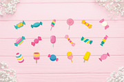 Colorful Wrapped Candy Pack, a Decorative Illustration by jongcreative (Thumbnail 3 of 4)