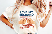 I Love My Husband But Sometimes I, an Illustration by SharpMarketplace (Thumbnail 2 of 9)