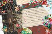 Autumn floral illustrations, a Decorative Illustration by Vero Arts (Thumbnail 8 of 9)