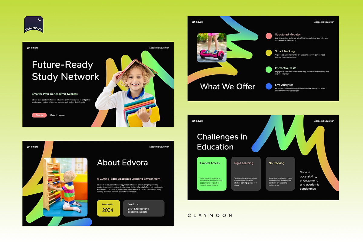 Academic Education Presentation, a Presentation Template by Claymoon Lab (Photo 7 of 7)