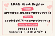 Little Heart | Handwriting Font, a Handwritten Font by AnningArts (Thumbnail 7 of 7)