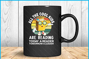 Education Cool Kids Reading SVG PNG, a Graphic by Creativeusart (Thumbnail 2 of 4)