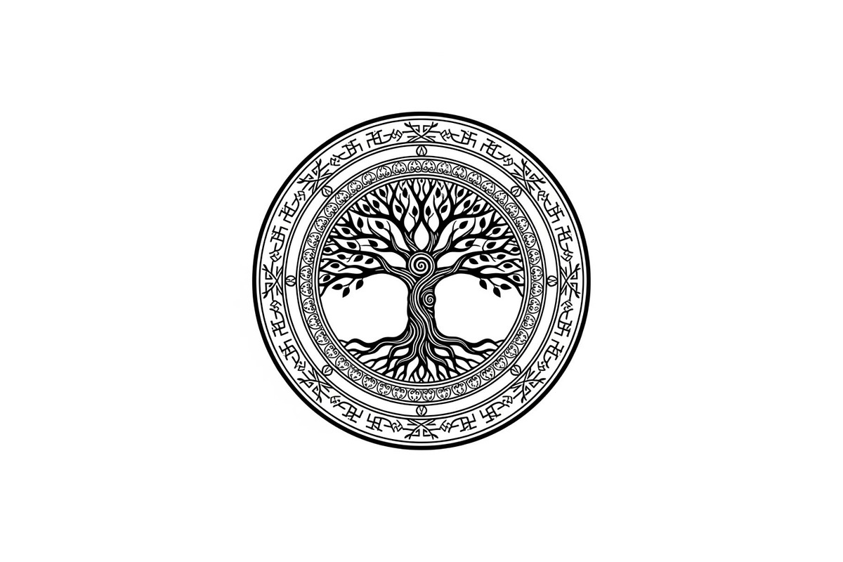 Sacred Tree of Life Vector Bundle, an Illustration by Designs_River (Photo 49 of 51)
