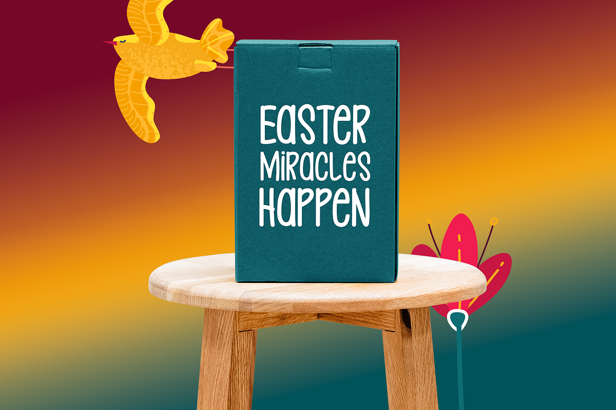 Easter Wonder Typeface, a Handwritten Font by Seemly Fonts (Photo 3 of 6)