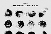 Swirls & Strokes Brushes Set, an Object Graphic by pixelbuddha.net (Thumbnail 2 of 8)