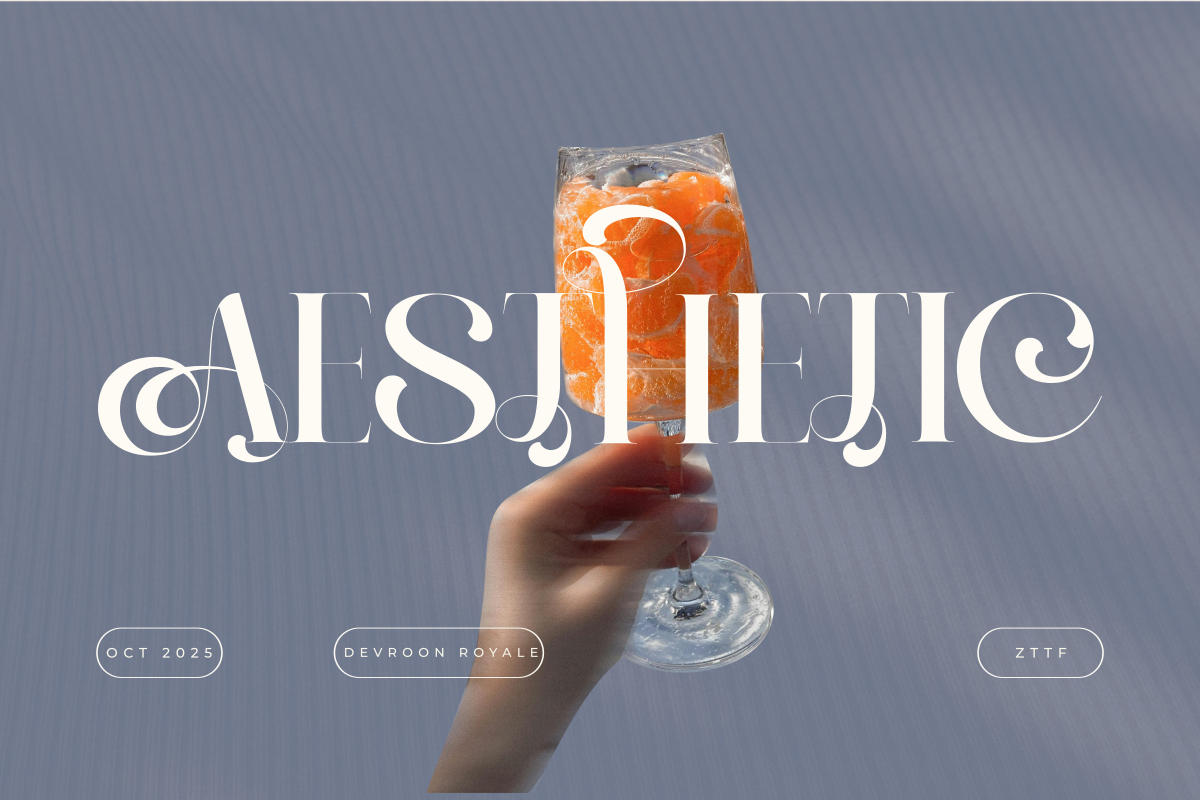 Devroon Royale, a Serif Font by zaaintype (Photo 5 of 11)