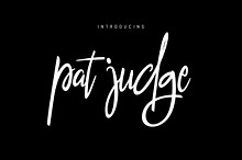 pat judge font