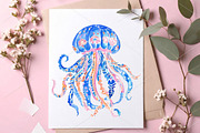 Watercolor Preppy Coastal Clipart, a Seasonal Illustration by Canvas Craft (Thumbnail 7 of 7)