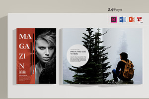 Travel Magazine Layout