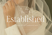 Established Serif, a Serif Font by Typia Nesia (Thumbnail 1 of 10)