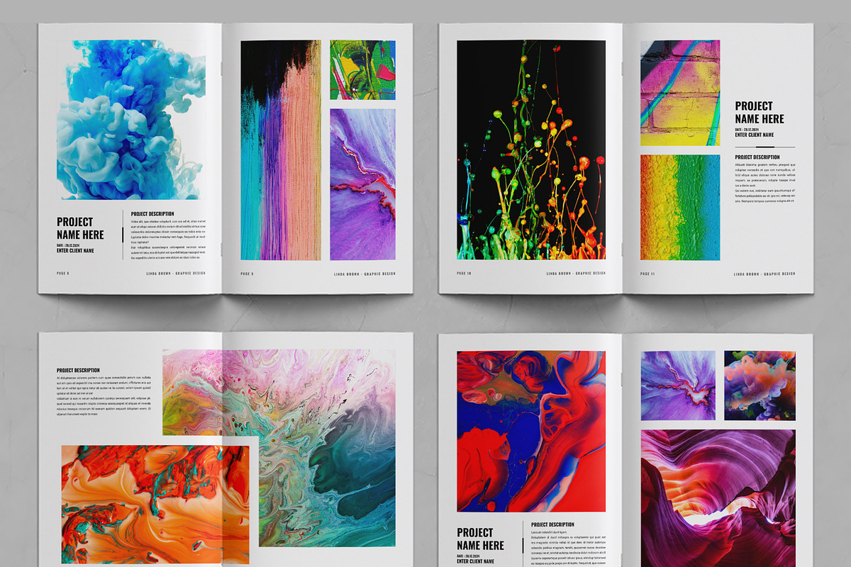 Portfolio Layout Template