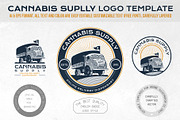 Cannabis Supply Company Logo, a Branding & Logo Template by The Design For Co. (Thumbnail 1 of 3)