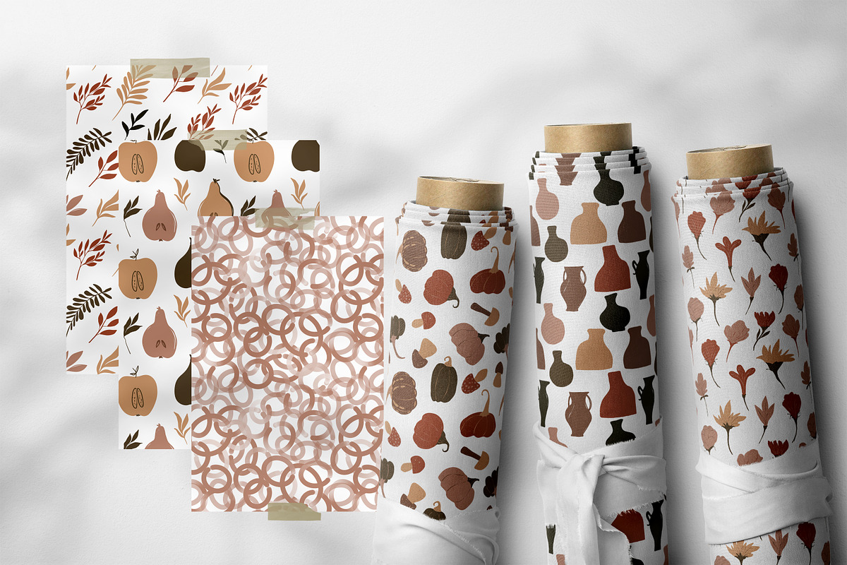 Abstract fall line art collection, a Texture Illustration by Tiana Geo (Photo 7 of 13)