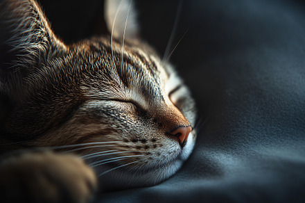 Sleepy cat on soft fabric, an Animal Photo by Beautiful things