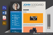 Ready 3-Piece Resume/CV Set, a Resume Template by graphicforest (Thumbnail 6 of 7)