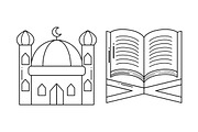 Islamic Coloring Book, an Education Illustration by MEDZ (Thumbnail 3 of 3)