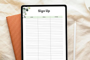 Canva Digital Planner Template, a Stationery Template by DesignDevisers (Thumbnail 6 of 11)