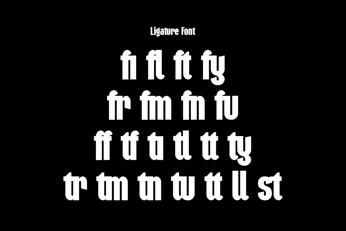 Hallogty - Bold Sports Car Font, a Sans Serif Font by QR Design Studio (Photo 10 of 15)