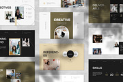 Creative Brief Template, a Presentation Template by White Graphic (Thumbnail 8 of 8)