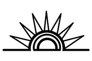Cosmic & Celestial Icons Line Art, an Illustration by hafijul (Thumbnail 7 of 11)